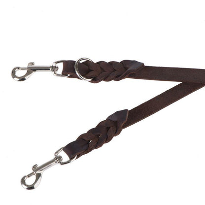 Classic twin dog leash