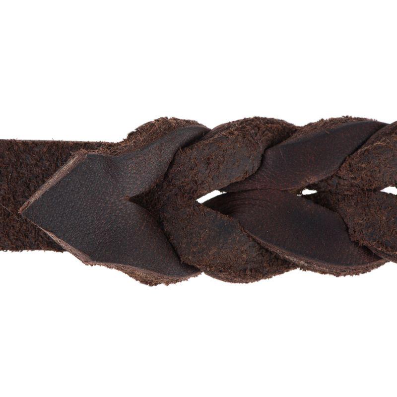 Durable leather dog lead