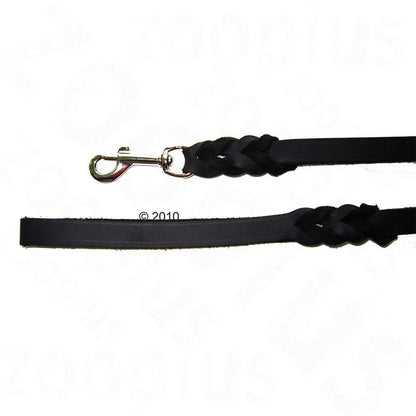 Supple leather dog lead