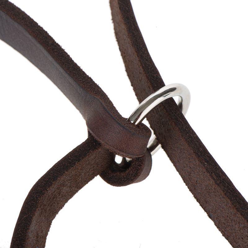 Handcrafted leather lead