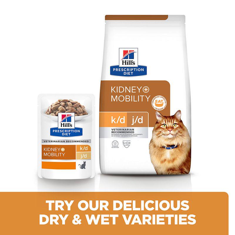 Hill s Prescription Diet Feline k/d+Mobility Kidney+Joint Care - Chicken
