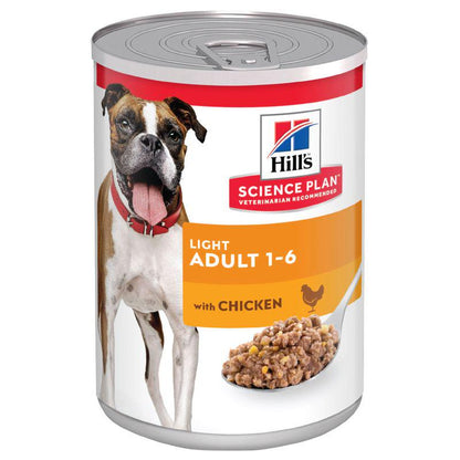 Light food for dogs