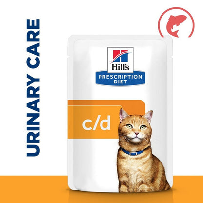 Hill’s c/d wet food pouch for cats