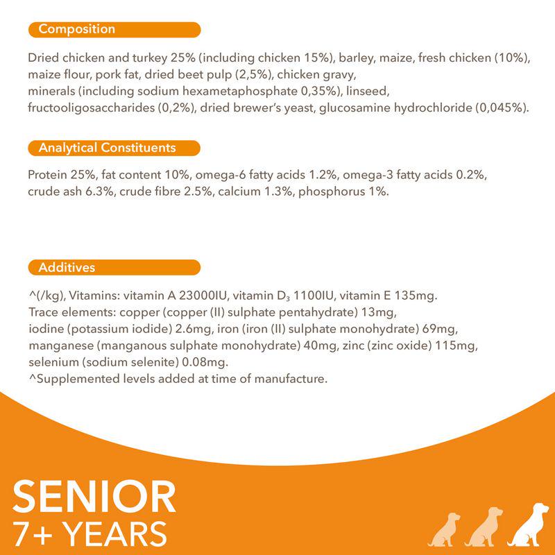 IAMS large senior nutrition