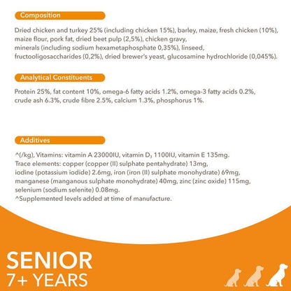 IAMS large senior nutrition
