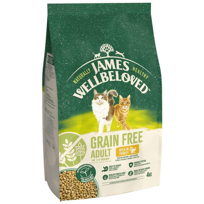 Turkey flavor grain-free kibble