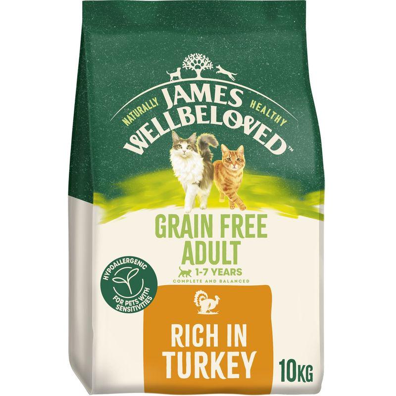 Sensitive cat food turkey