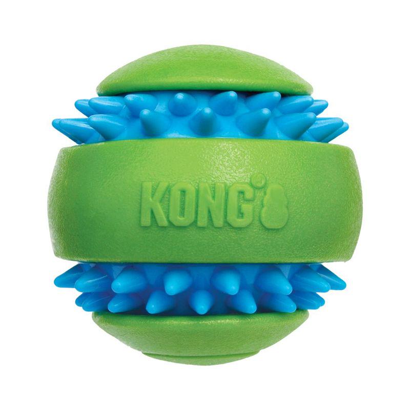 Textured dog chew ball