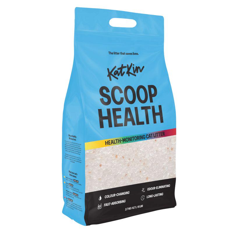 Scoop health cat litter