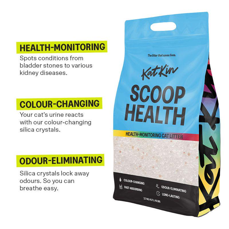 Scoop & clean cat litter