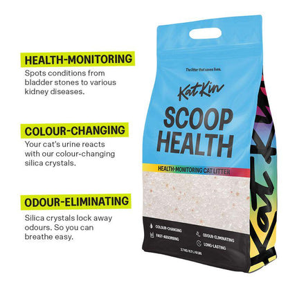Scoop & clean cat litter