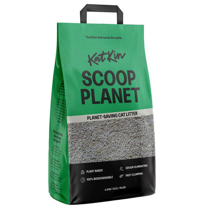 Eco-friendly scoopable litter