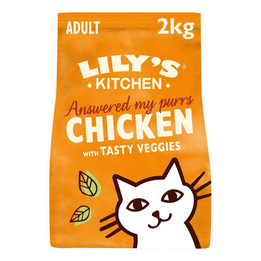 Chicken casserole cat kibble