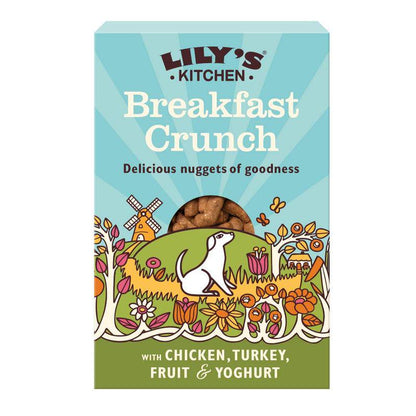 Adult dry dog food breakfast