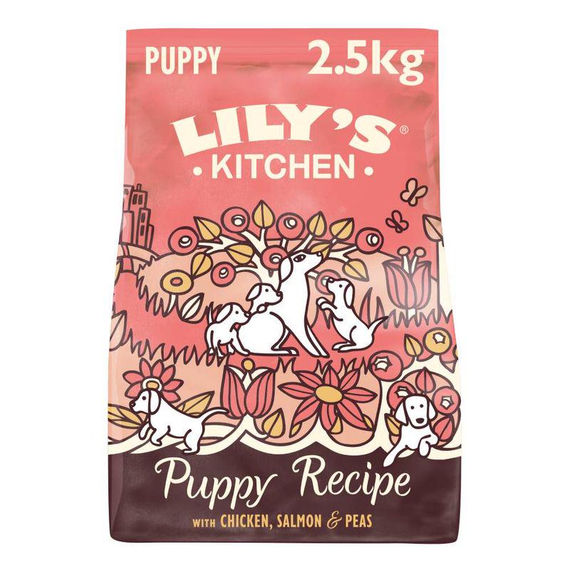 Lily's Kitchen Puppy Dry Dog Food - Chicken, Salmon and Peas