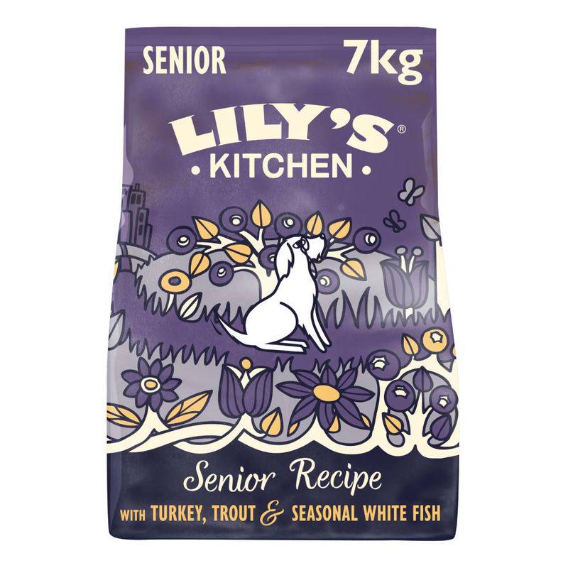 Lily's Kitchen Senior Dry Dog Food - Turkey and Trout