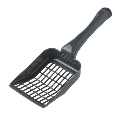 Litter scoop with slotted design