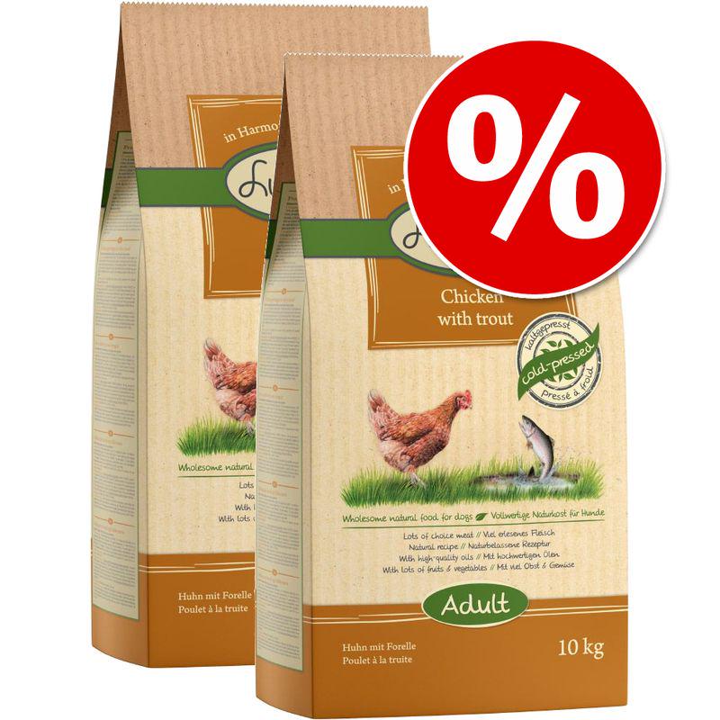 Lukullus Cold-Pressed Dry Dog Food Economy Pack 2 x 10kg