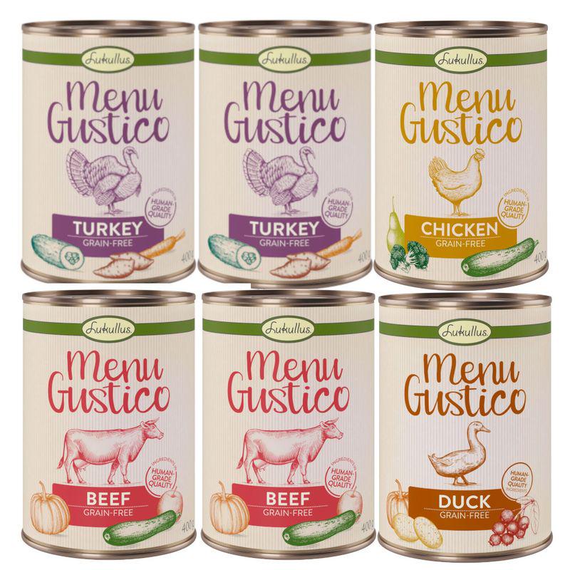 Gustico mixed dog food set