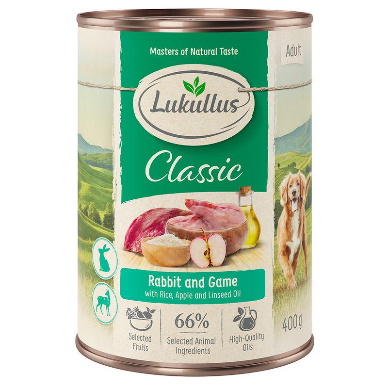 rabbit and game dog food