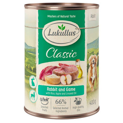 rabbit and game dog food