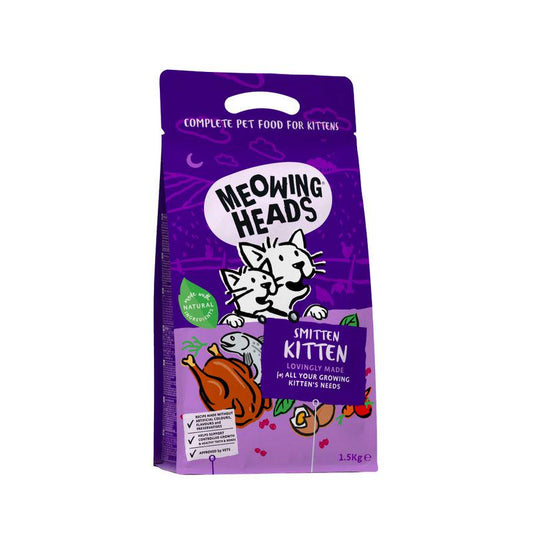 Meowing Heads kitten chicken food