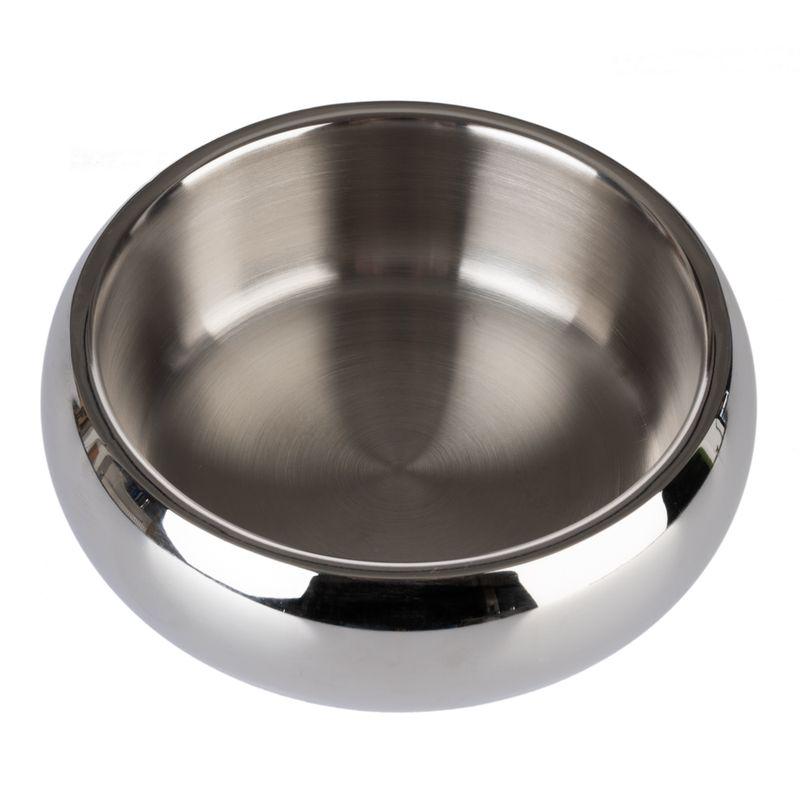 Double-walled stainless steel bowl