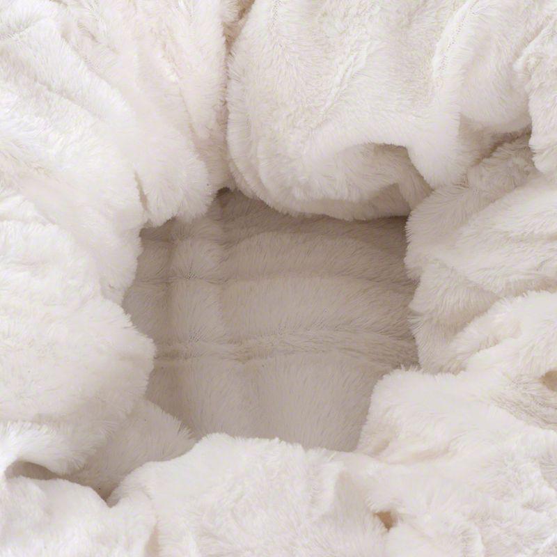 Covered cat sleeping bed