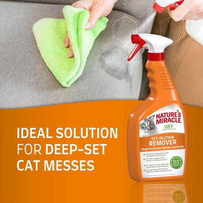 Cat urine and stain cleaner