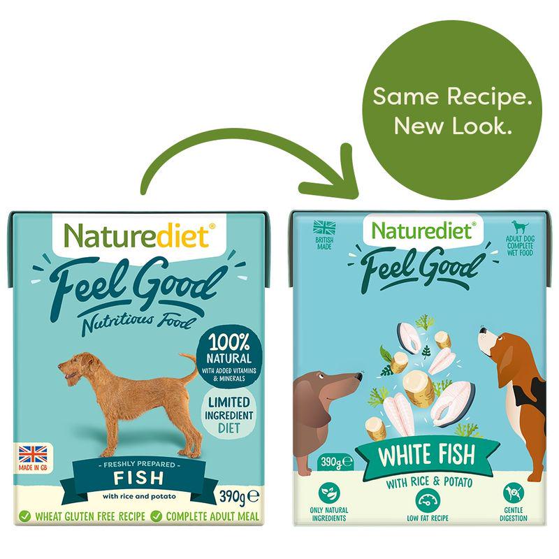 white fish dog food