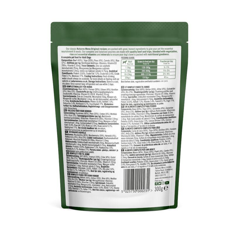 natures dog pouch mix