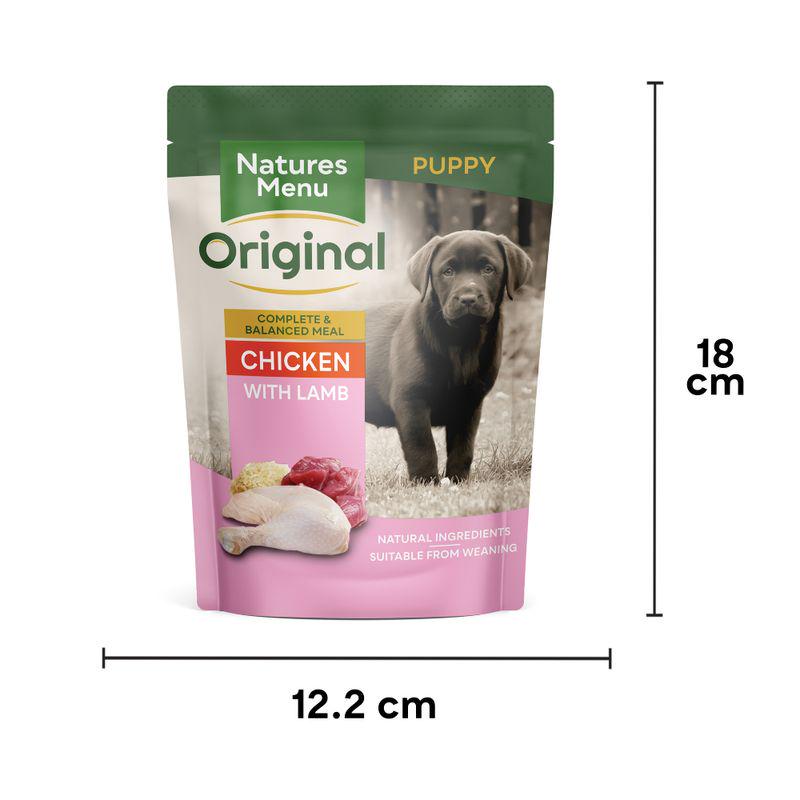 natures menu dog pouch