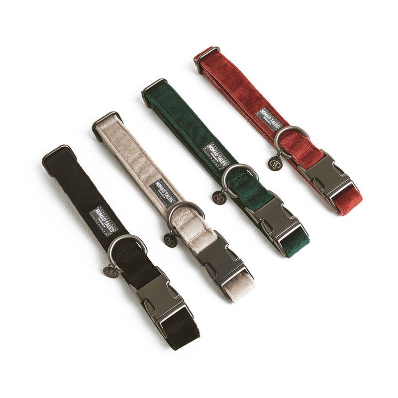 Blush series emerald dog necklace