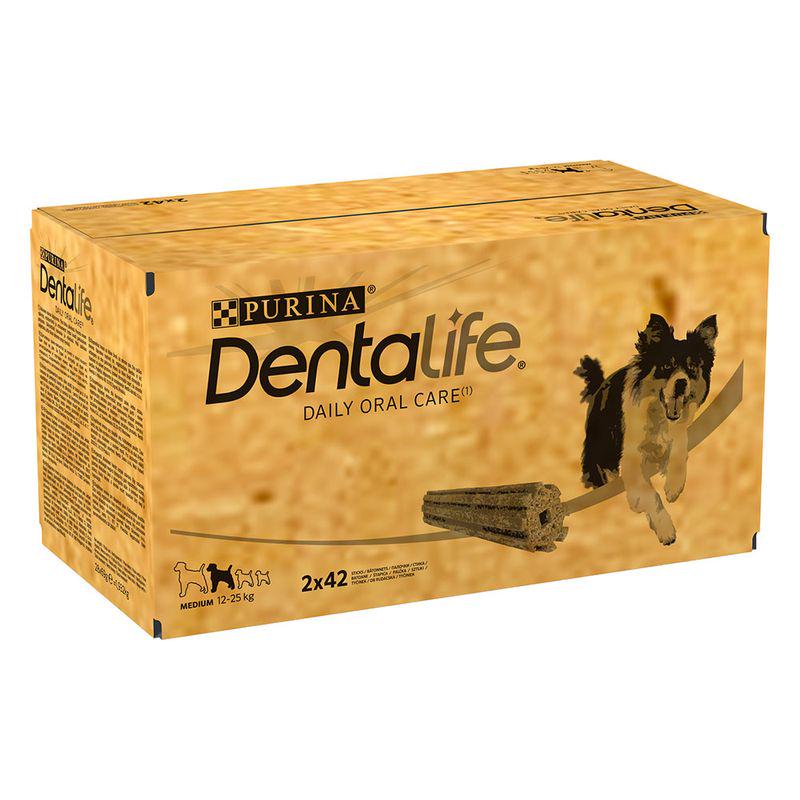 PURINA Dentalife Daily Dental Care Snacks for Medium Breed Dogs (12-25kg)