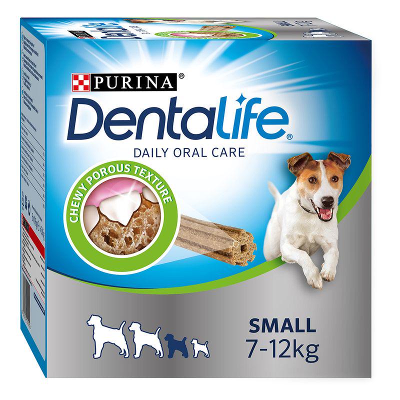 PURINA Dentalife Daily Dental Care Snacks for Small Breed Dogs (7-12kg)