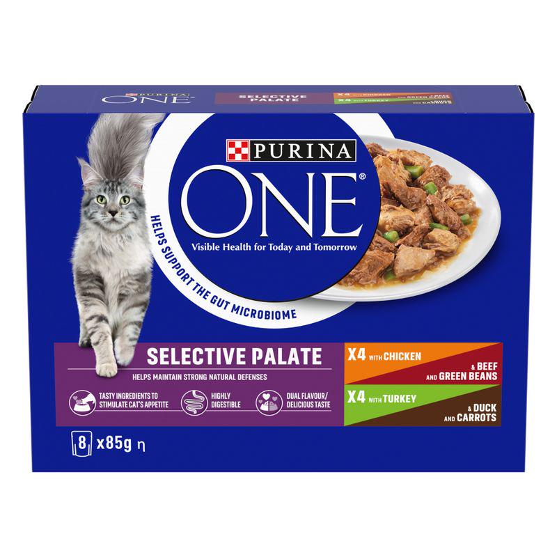 Selective palate dry food