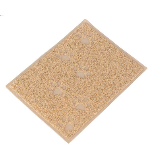 Cat paw-print mat
