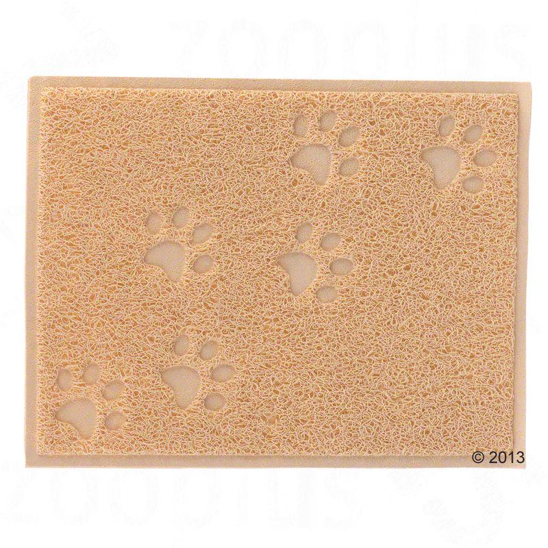 Beige litter tray mat