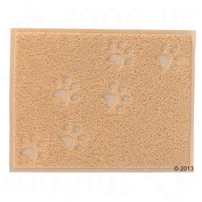 Beige litter tray mat