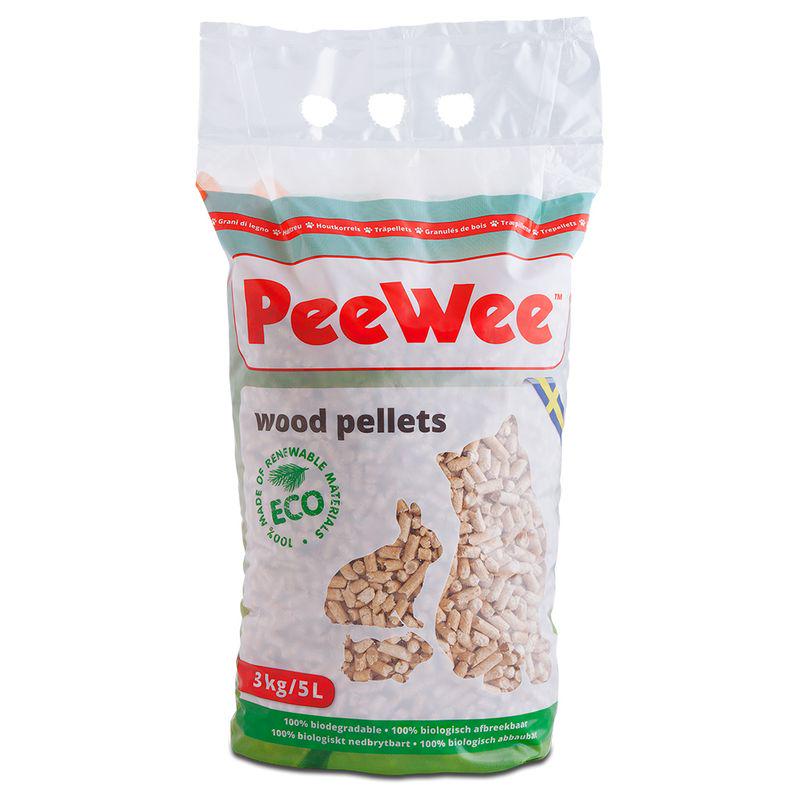 PeeWee Wood Pellets Cat Litter