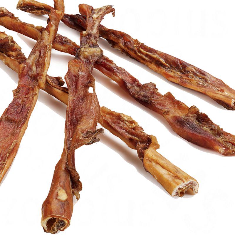 Phil and Sons Dried Beef Scalp Extra Long Dog Food