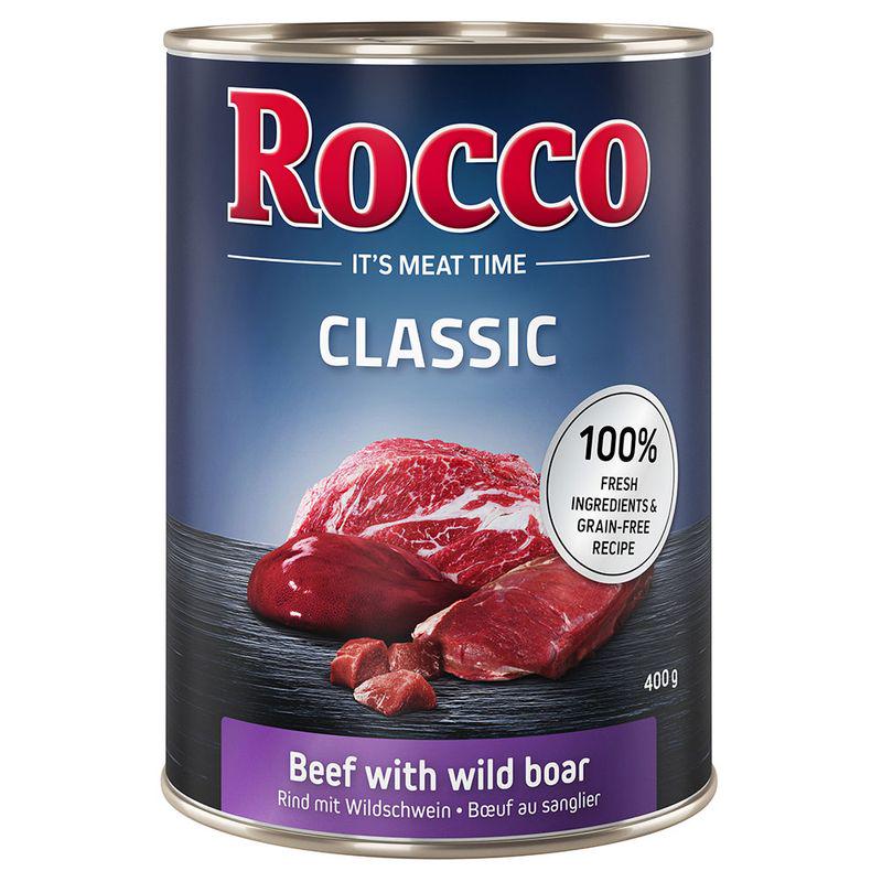6 can Rocco dog food