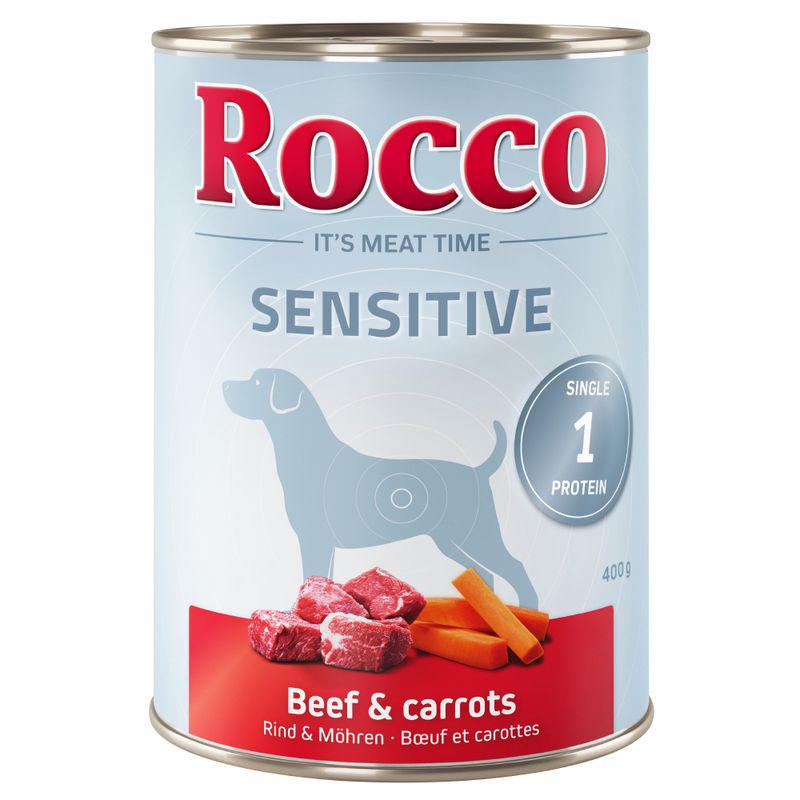 rocco dog food tins