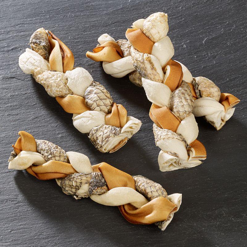 Natural beef rawhide