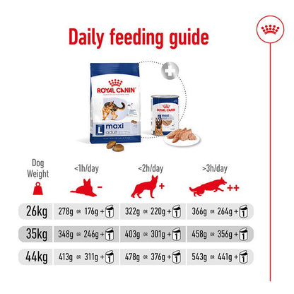 Maxi adult balanced dog food