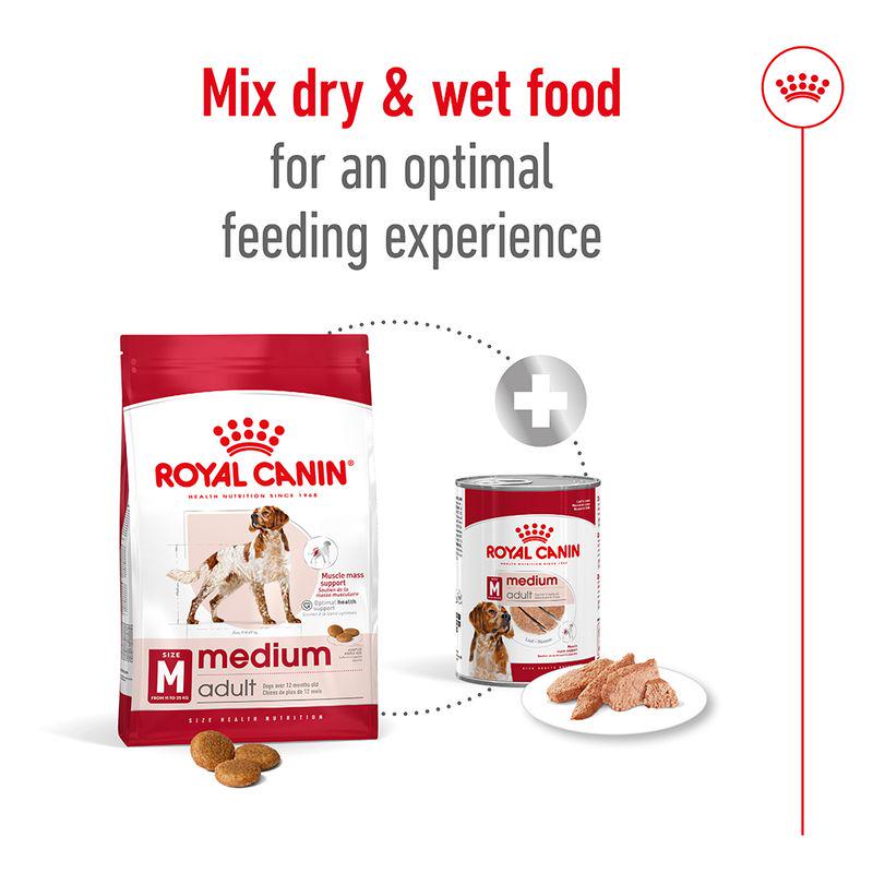 Complete nutrition for medium dogs