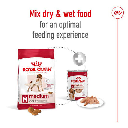 Complete nutrition for medium dogs