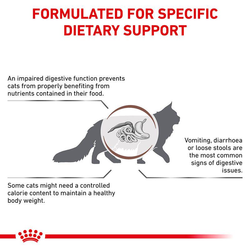 Royal Canin Veterinary Cat - Gastrointestinal Moderate Calorie