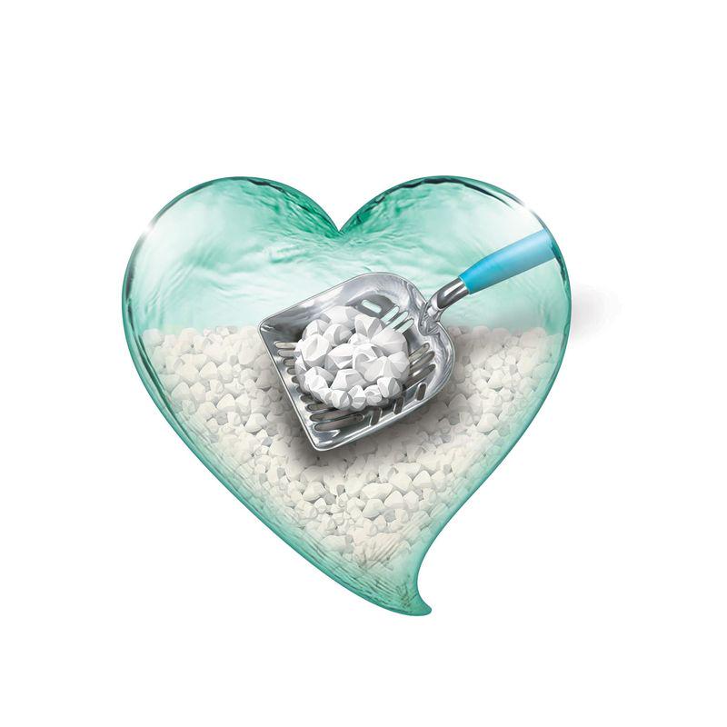 Natural clumping granules