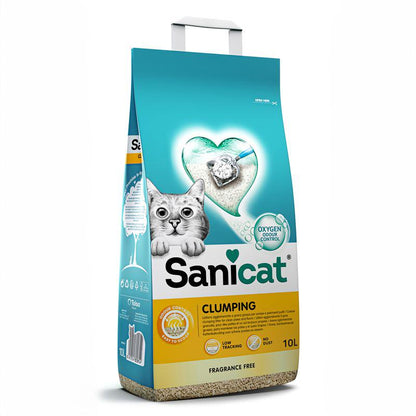 Fragrance-free cat litter